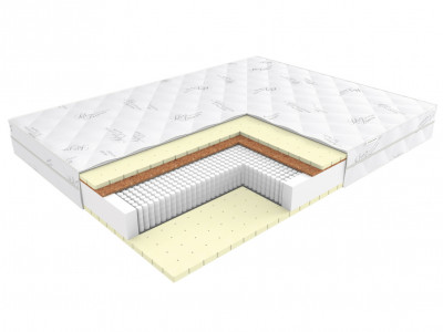 Матрас ЭОС Элит Тип 4/5 (100x180) премиум чехол Silver